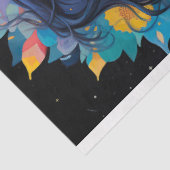 Mousseline Imaginaire Lune Fille 2 Découpage papier (Détail)