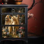 Mousseline Imaginaire vintage Pegasus Papier d'élaboration Dé