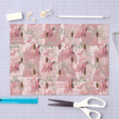 Mousseline Insecte vintage et papier journal (Artisanat)