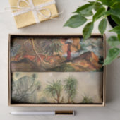 Mousseline Island Ernst Haeckel Découpage Papier de tissus (Cadeau)