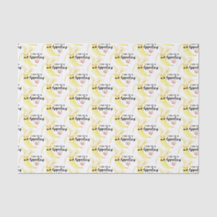 Mousseline Je Te Trouve Aussi Attirant Papier Tissu Banane