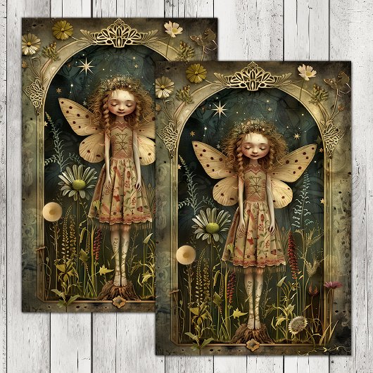 MOUSSELINE JOINTY FOREST FAIRY DECOUPAPAY TISSUE PAPIER