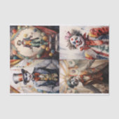 Mousseline Joker Collage 1 papier de découpage (Recto)