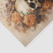 Mousseline Jour De Découpage Du Crâne Mort 1 Papier (Détail)