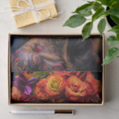 Mousseline Jour De La Fille Morte 4 Papier Découpage (Cadeau)