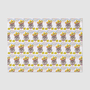 Mousseline Joyeux Anniversaire Tissue Mice Papier