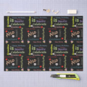 Mousseline Joyeux Anniversaire Tissue Papier grand-mère (Artisanat)