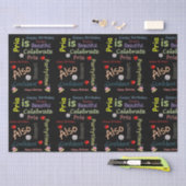 Mousseline Joyeux Anniversaire Tissue Papier Pria (Artisanat)