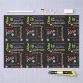 Mousseline Joyeux choix de papier Tissue Anniversaire (Artisanat)