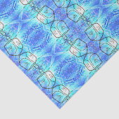 Mousseline Joyeux papier de tissus Hanoukka (Détail)