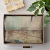 Mousseline KINGFISHER beau papier découpage (Cadeau)