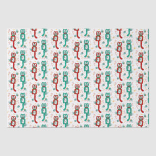 Mousseline Kit amusant vintage Kat Papier d'enveloppement de 