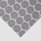 Mousseline LABYRINTH VII - Papier (Détail)