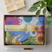 Mousseline Laissons-le devenir du papier tissus (Cadeau)