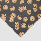 Mousseline Lait et biscuits Papier Tissu d'anniversaire | Cho (Détail)