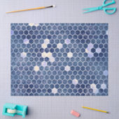 Mousseline Le Blue Bee Series Design 14 Tissus Papier (Artisanat)