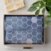 Mousseline Le Blue Bee Series Design 14 Tissus Papier (Cadeau)