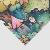 Mousseline Le conte de fées dans le papier d'enveloppement de (Détail)