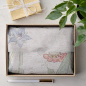 Mousseline Le fleur sauvage de bourrache fleurit le papier de (Cadeau)