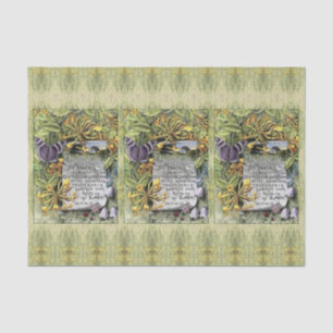 Mousseline Le Fruit De L'Esprit Papier Tissu