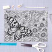 Mousseline Le jardin de cerf-volant en papier (Artisanat)