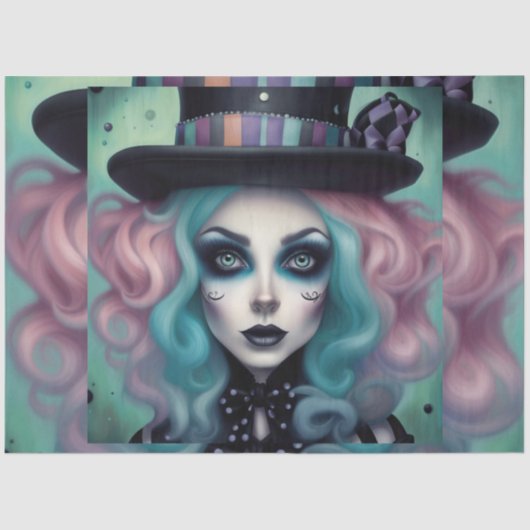 Mousseline Le papier de découpage Mad Casquette Maker Wonderl (Recto)