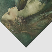 MOUSSELINE LE PAPIER EN TISSU DE DÉCOUPAGE MERMAID (Détail)