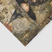 MOUSSELINE LE PLUS PETIT PAPIER DE TISSU DE DÉCOUPAGE FOREST  (Détail)