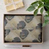 Mousseline LeBron le papier d'enveloppement Dachshund. (Cadeau)