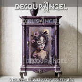 Mousseline Les secrets de Geisha - Découpage - papier de tiss