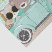 Mousseline L'été aime Découpage papier de papier (Détail)