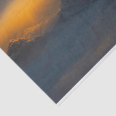 Mousseline L'Everest au lever du soleil Papier Tissu (Détail)