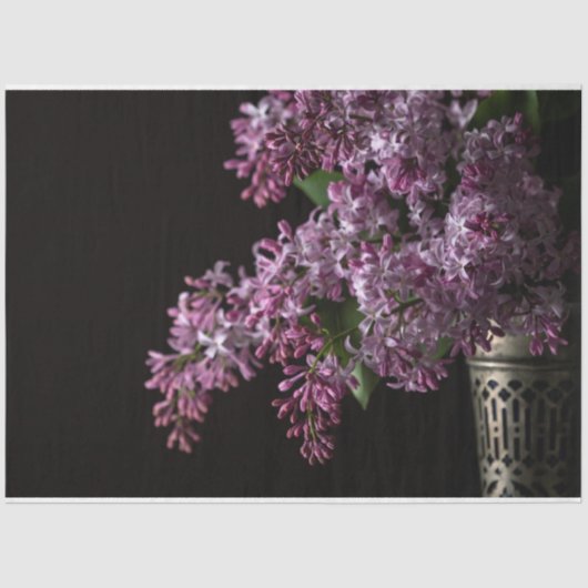 Mousseline Lilacs, papier de 18 livres (Recto)