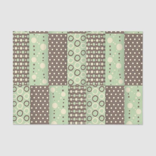 Mousseline Livre de papier vert Brown (Recto)