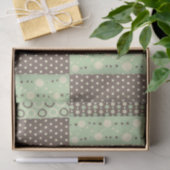 Mousseline Livre de papier vert Brown (Cadeau)