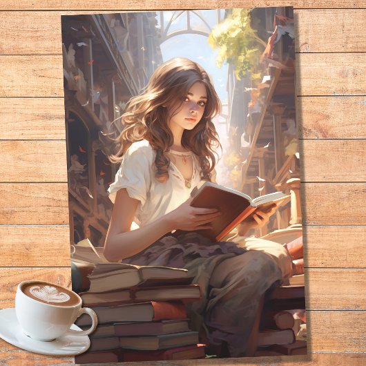 Mousseline Livres de lecture pour filles 3 papier de découpag