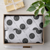 Mousseline Logo papier tissu de conception d'entreprise (Cadeau)