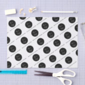 Mousseline Logo papier tissu de conception d'entreprise (Artisanat)