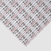 Mousseline Love Infinity Times Infinity Motif Tissu Papier (Détail)