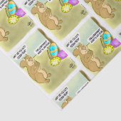 Mousseline Masquer le papier de tissus de Pâques (Détail)