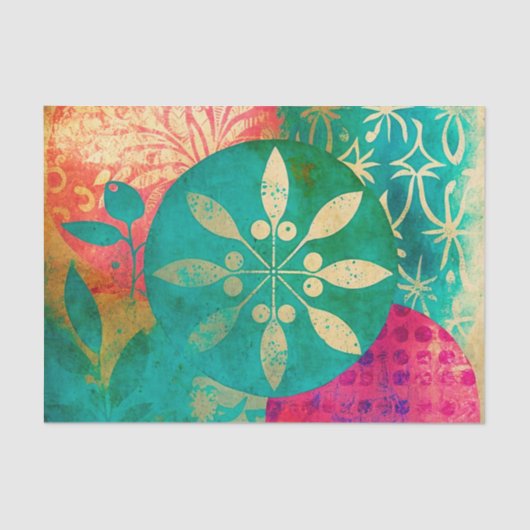 Mousseline MAXIMALIST 2 beau papier découpage (Recto)