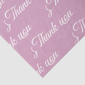 Mousseline Merci Papier cadeau (Détail)