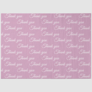 Mousseline Merci Papier cadeau