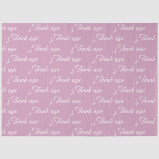Mousseline Merci Papier cadeau (Recto)