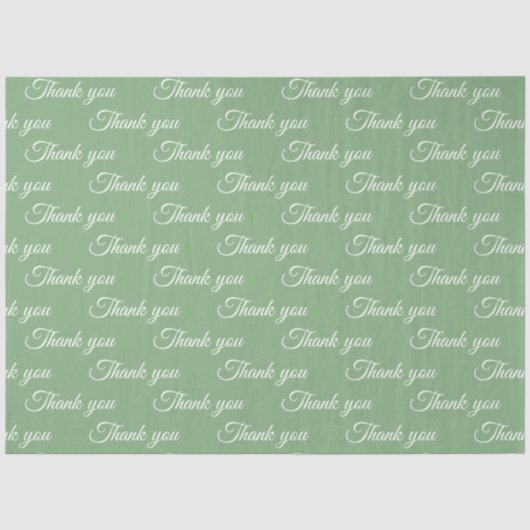 Mousseline Merci Papier cadeau (Recto)