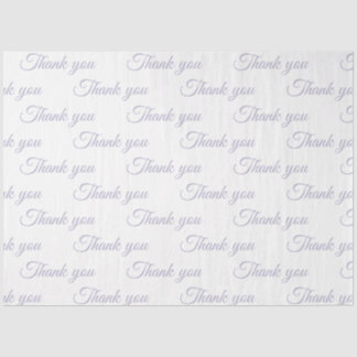 Mousseline Merci Papier cadeau