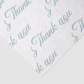 Mousseline Merci Papier cadeau (Détail)