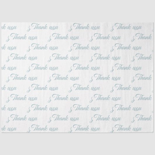 Mousseline Merci Papier cadeau (Recto)