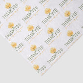 Mousseline Merci Pour Être Vous Tissus Papier (Détail)