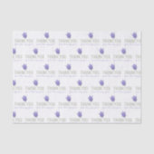 Mousseline Merci Pour Être Vous Tissus Papier (Recto)